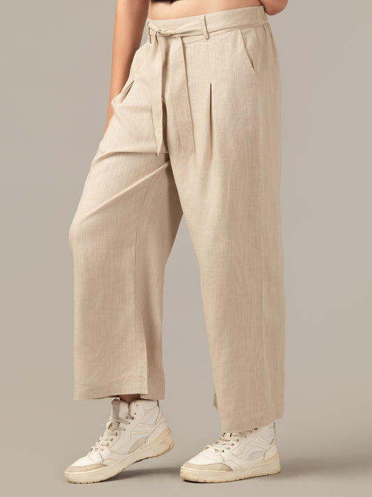 Women’s Athletic Trackpants – Sporty & Breathable BEIGE