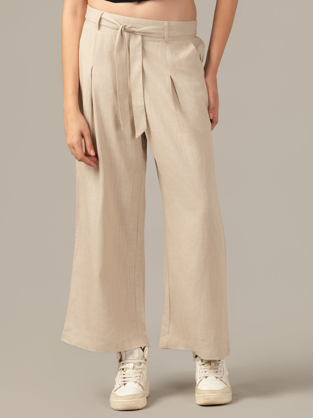Women’s Athletic Trackpants – Sporty & Breathable BEIGE