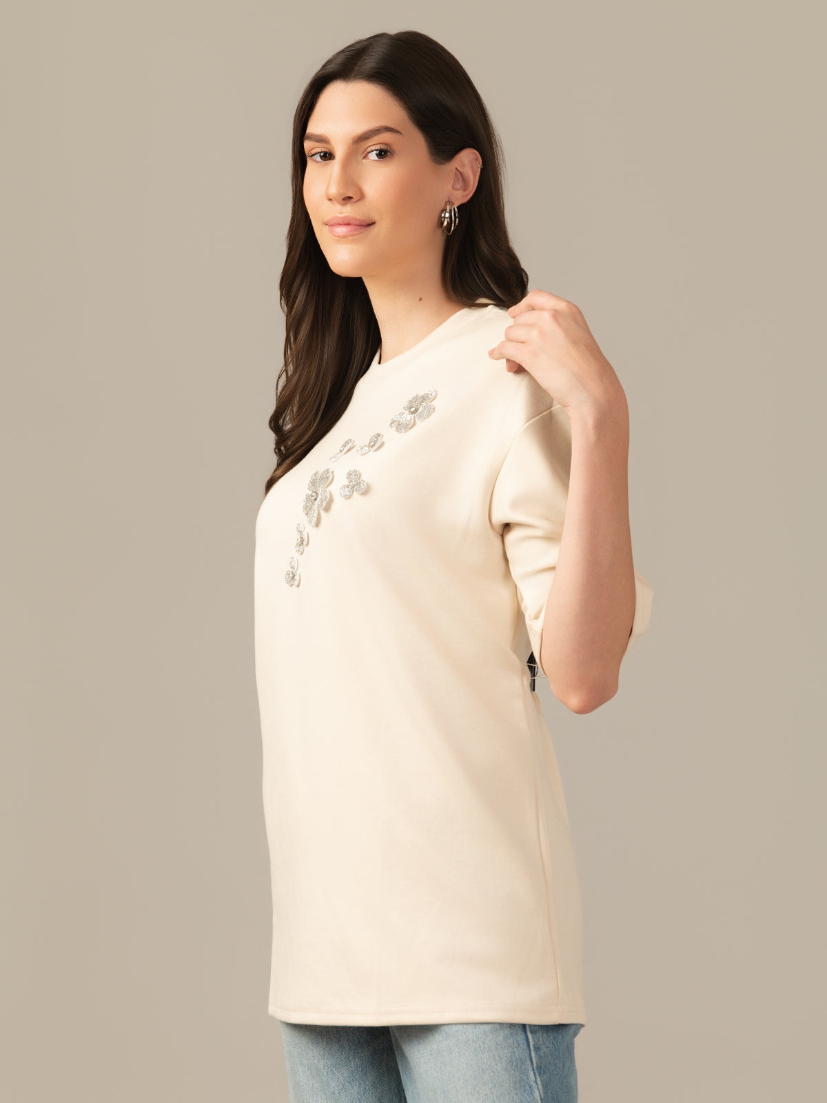 WOMEN STYLISH SWEATSHIRT TOP