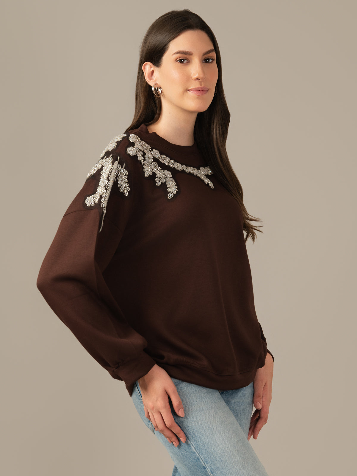 Muskan Albion Premium Quality,Comfortable Stretchable Sweatshirt Women & Girls