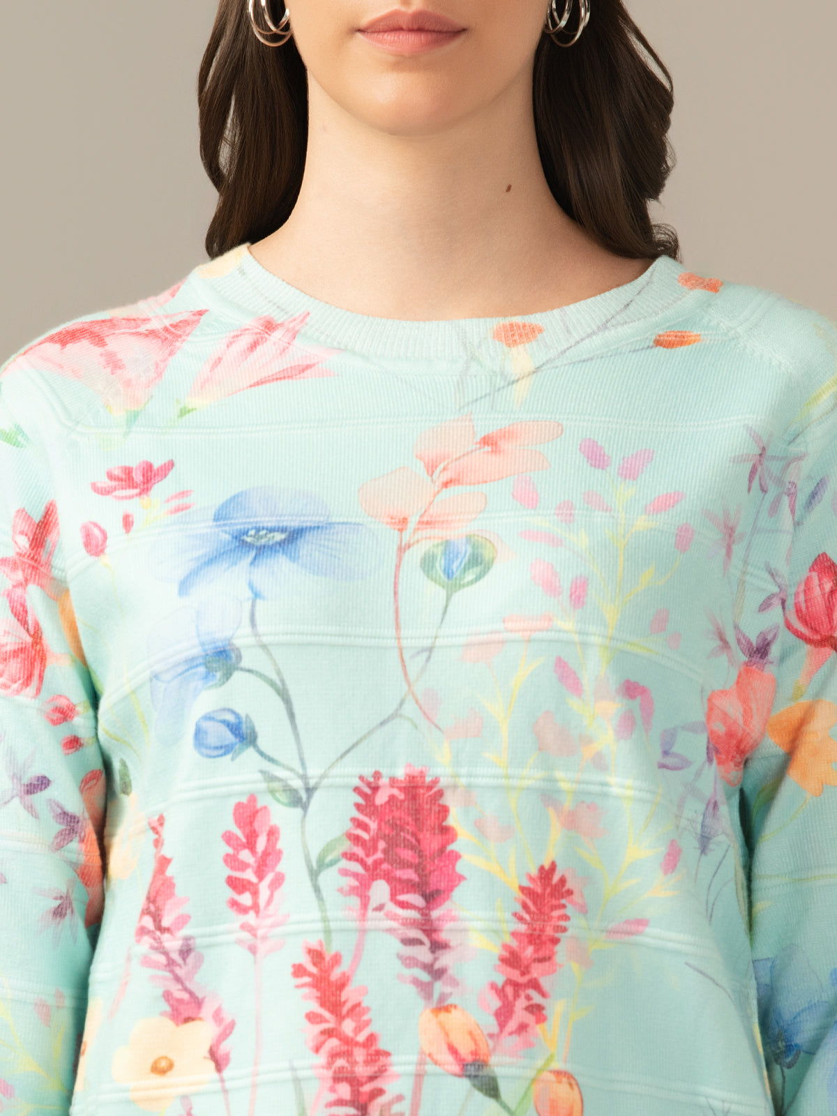 Albion Premium Girls & Women Classic Teal (light) Sweatshirt