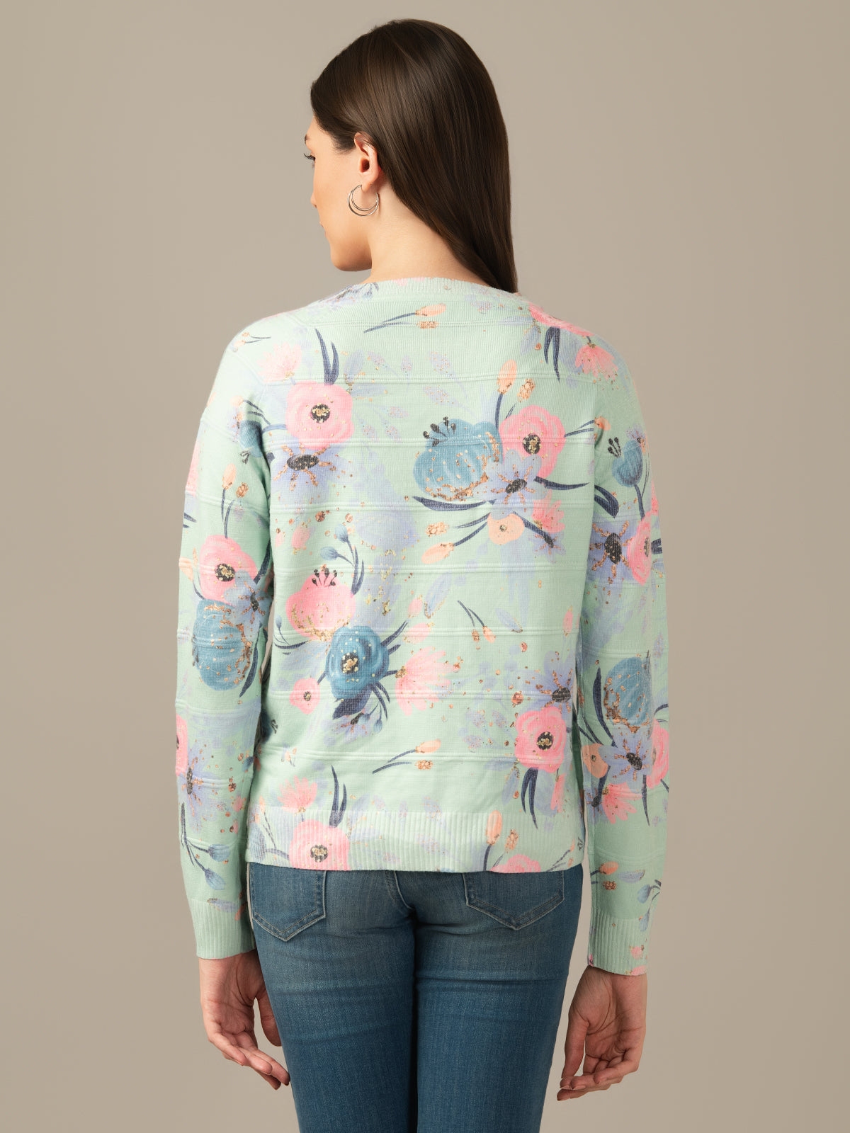 Albion Girls & Women Premium Mint Green Classic Sweatshirt – Comfortable & Stylish