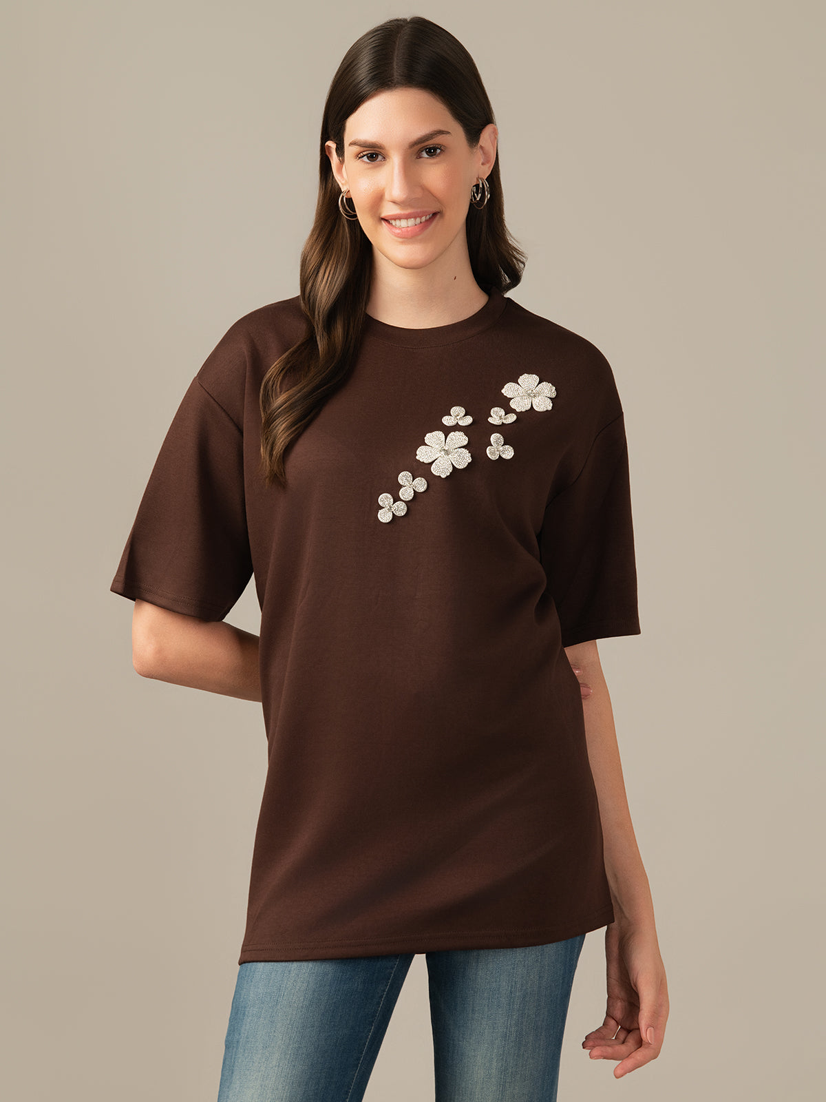 WOMEN STYLISH SWEATSHIRT TOP