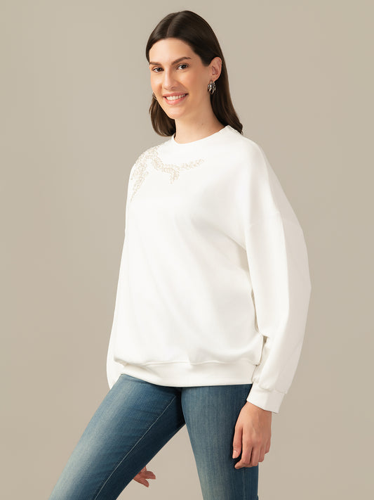 Muskan Albion Premium Quality,Comfortable Stretchable Sweatshirt Women & Girls
