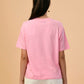 Albion Premium Ladies Pink Regular T-Shirt