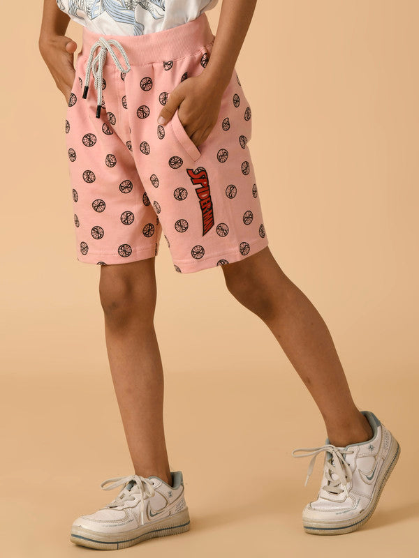 Albion Premium Boys Lower Pink Capris