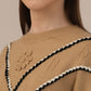 Albion Women’s Cozy Wool Sweater – Warm Winter Wear – Khaki