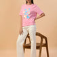 Albion Premium Ladies L.Pink Regular T-Shirt