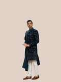 Albion contemporary men s indo western ethnic suit