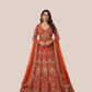 Albion Luxury Embroidered Bridal Lehenga Set for Women