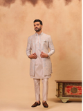 ALBION Contemporary Men’s Indo Western Ethnic Suit-FOWN