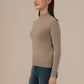 Albion Women’s Soft Woollen Sweater – Cozy Winter Wear – Beige
