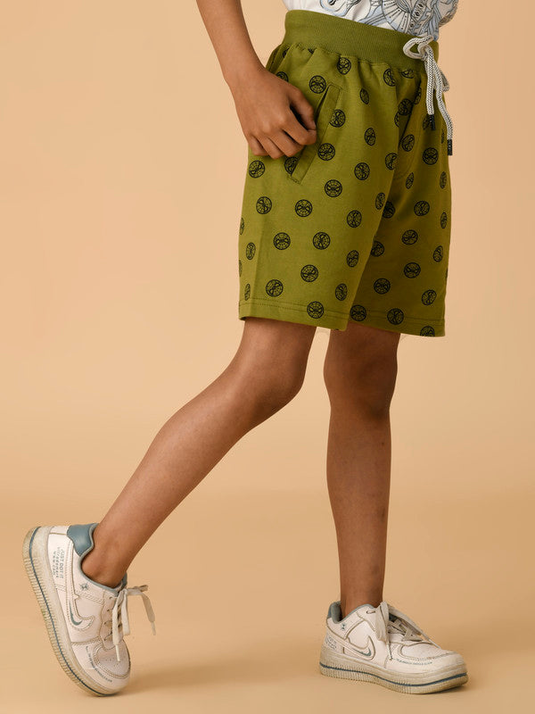 Albion Premium Boys Lower Olive Capris