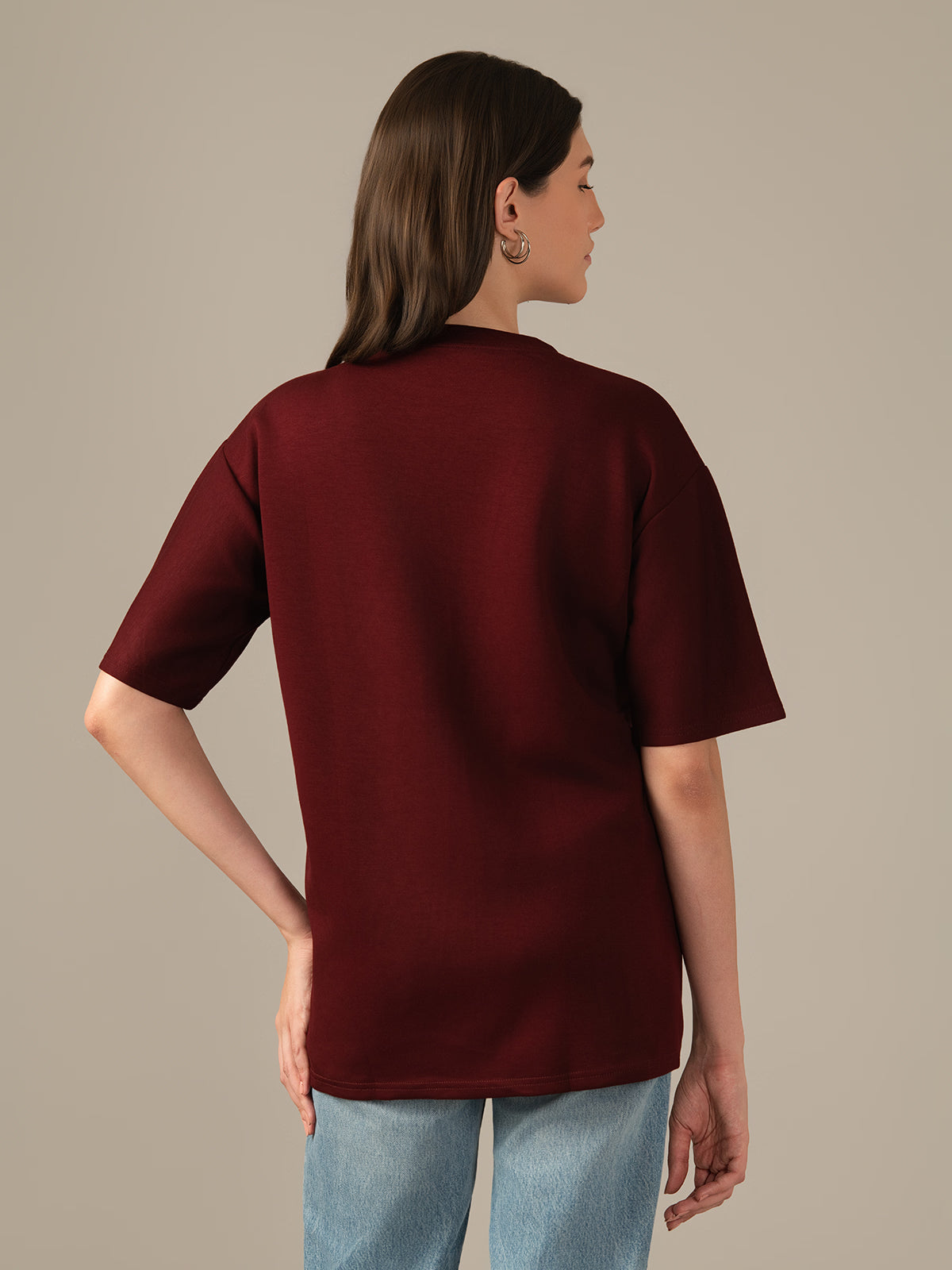 Women’s Casual Ribbed Tunic Top– Stretchy, Comfortable Knit Top for Daily Wear