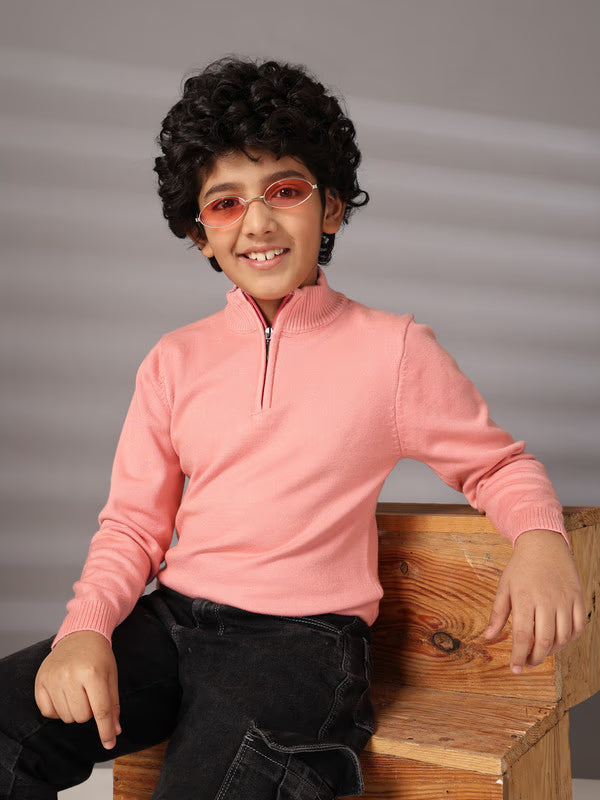 Albion By CnM Kids Boys PINK PULLOVER