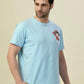 Albion Premium Cyan Sky Men T-Shirt