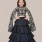 Girls Black Designer Lehenga Set Party Wear Ethnic Dress