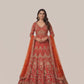 Albion Luxury Embroidered Bridal Lehenga Set for Women