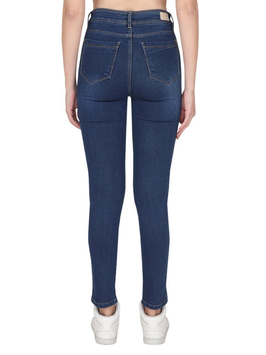 Albion Women Premium Dark Blue Jeans