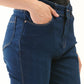 Albion Women Superior Dark Blue Bootcut Jeans
