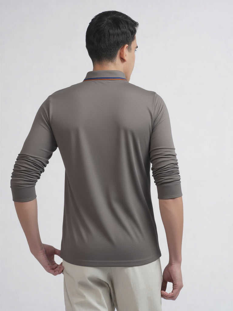 Albion Premium Men's Winter Casual Fawn T-Shirt