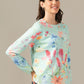 Women’s Wool Pullover Sweatshirt – Premium Comfort & Warmth Light Blue