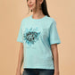 Albion Premium Ladies Aqua Regular T-Shirt