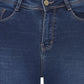 Albion Women Premium Dark Blue Jeans
