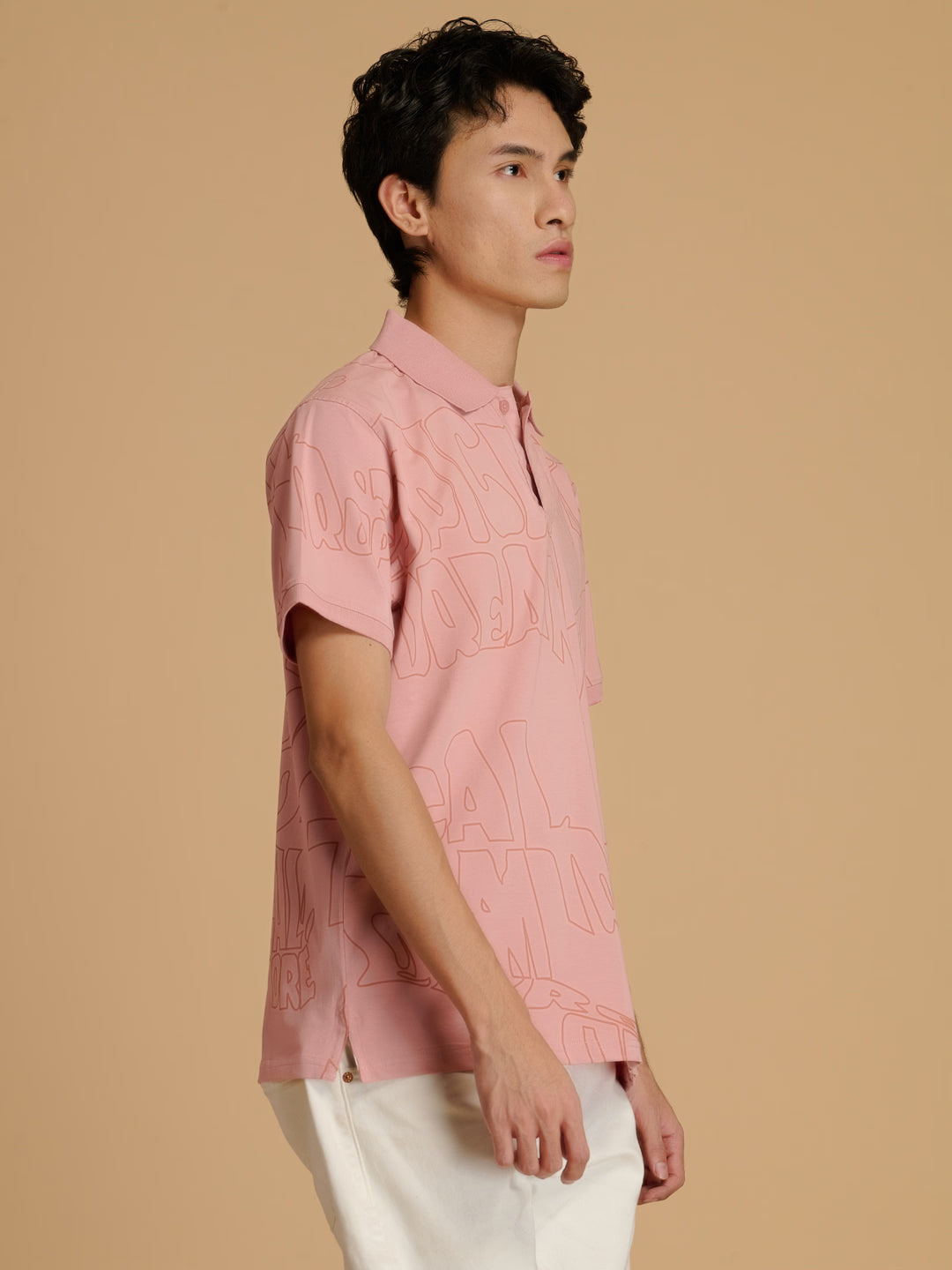 Albion Premium Cyan D.Pink Mens T-Shirt