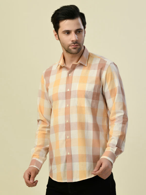 Albion Premium Aeromen Checks Mens Shirt