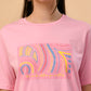 Albion Premium Ladies Pink Regular T-Shirt