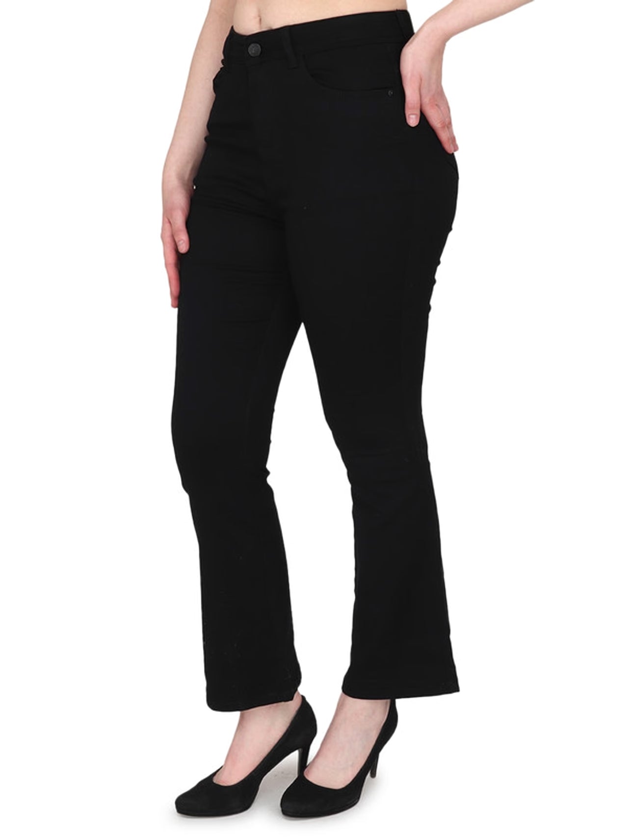 Albion by CnM ladies Black Denim Jeans – Stylish Daily Wear