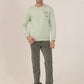 Albion Winter Men’s Trendy Regular-Fit L.Green  Sweatshirt