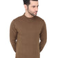Albion Mens Winter Fawn Pullover – Full Sleeve Sweater