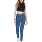 Chunmun Albion Smart Casual  Mid Blue Jeans